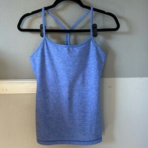 Lululemon power Y tank royal blue #424